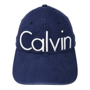 Calvin Klein Jeans Fitted Baseball Cap Embroidered Lightweight Vented Holes